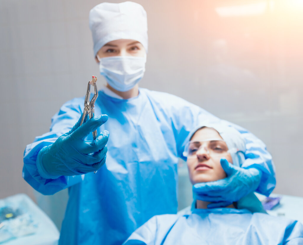 Wisdom tooth extraction